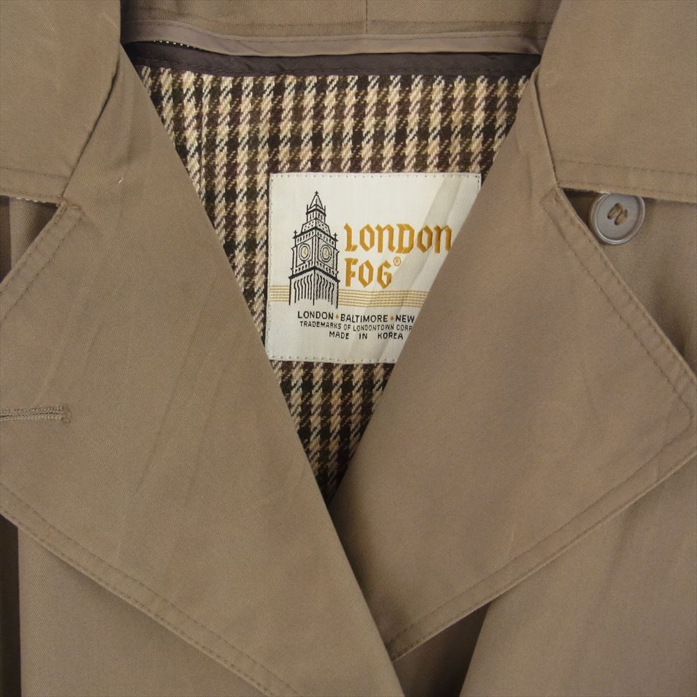 LONDON FOG ロンドンフォグ ヴィンテージ ライナー付き トレンチ コート ブラウン系 12【中古】