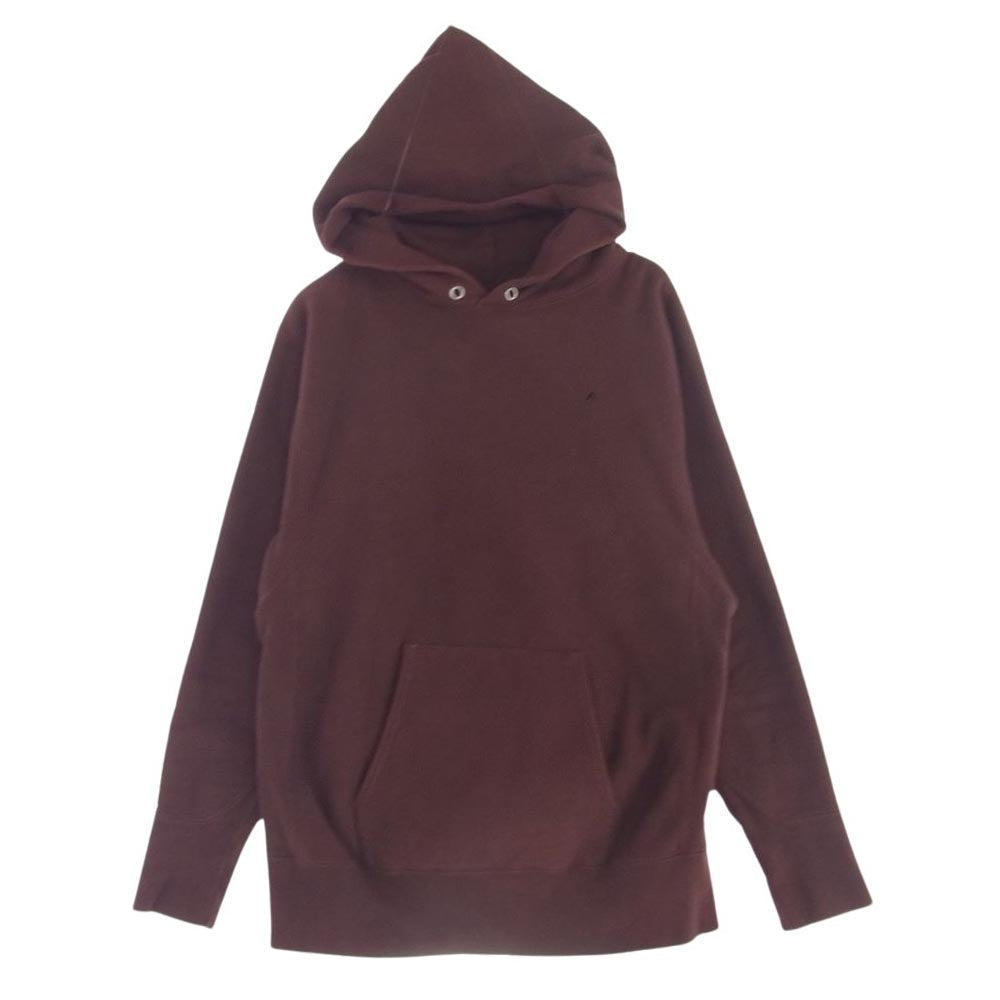 ATON エイトン 6809392 NATURAL DYE URAKE HOODIE ナチュラルダイ フーディー パーカー ブラウン系 04【中古】