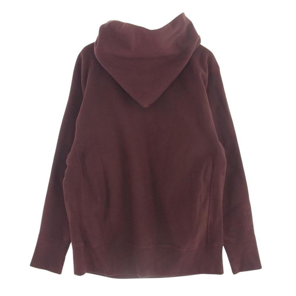 ATON エイトン 6809392 NATURAL DYE URAKE HOODIE ナチュラルダイ フーディー パーカー ブラウン系 04【中古】