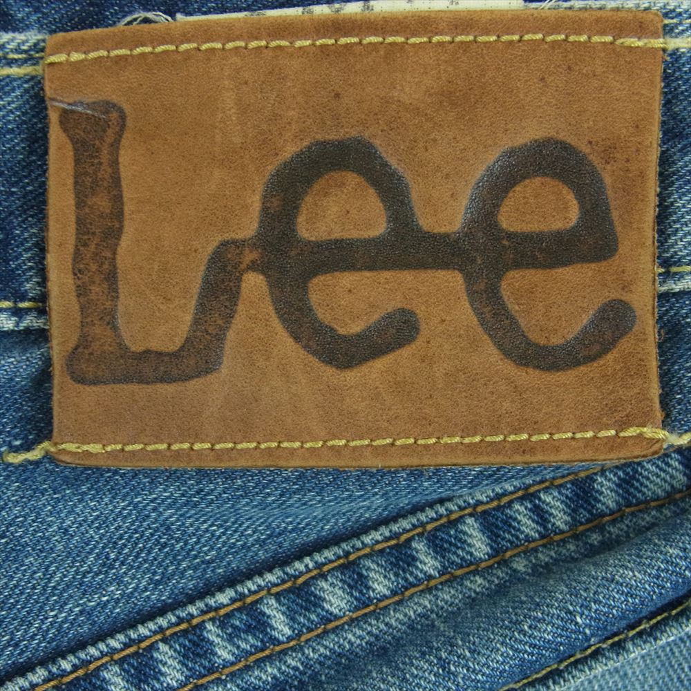 Lee リー 101Z LM4101 復刻 黒タグ オーガニックコットン ジップフライ デニム パンツ ジーンズ インディゴブルー系 30【中古】