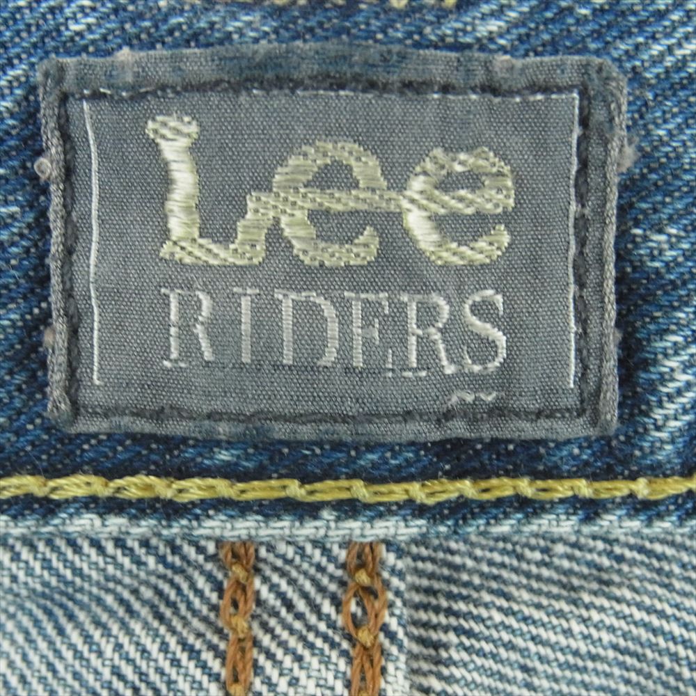 Lee リー 101Z LM4101 復刻 黒タグ オーガニックコットン ジップフライ デニム パンツ ジーンズ インディゴブルー系 30【中古】