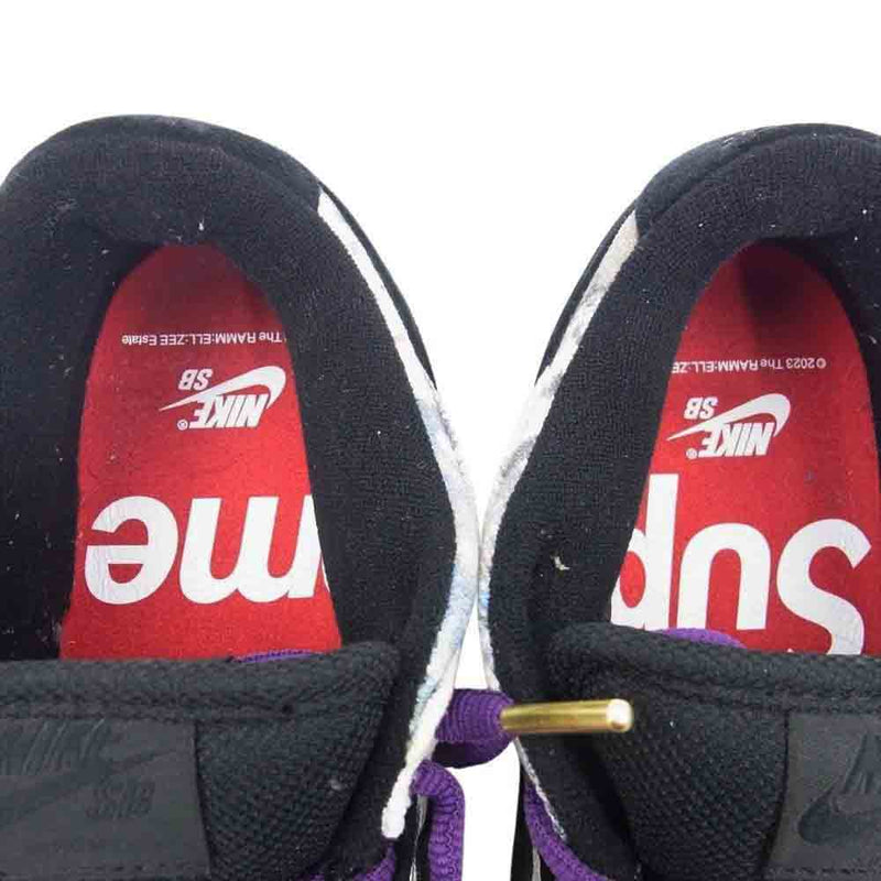 Supreme シュプリーム 23AW FD8778-001 × NIKE DUNK LOW フェイクバスターズ鑑定済 ラメルジー ダンクロー ローカット スニーカー マルチカラー マルチカラー系 27cm【中古】