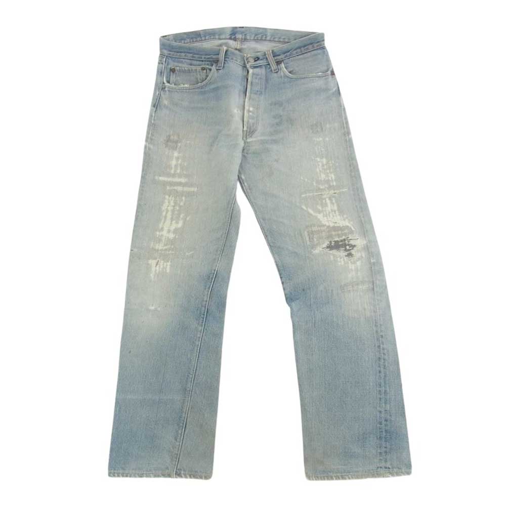 Levi's リーバイス ヴィンテージ オリジナル 501 66前期 スモールe ストレート パンツ インディゴブルー系【中古】