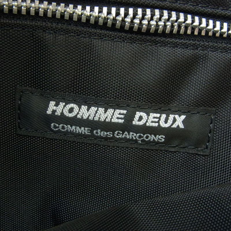 COMME des GARCONS HOMME DEUX コムデギャルソンオムドゥ DZ-K204-051 2WAY ショルダー ブリーフケース ビジネスバッグ【極上美品】【中古】