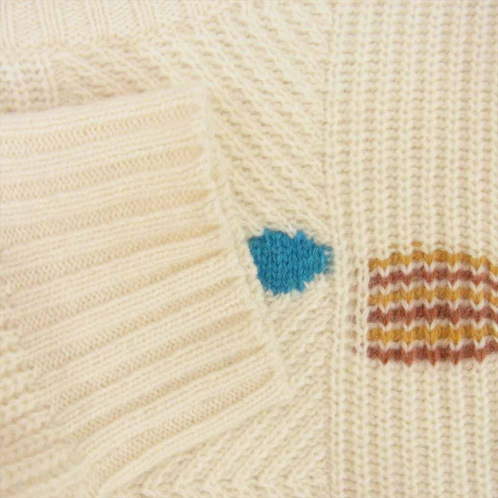 Paul Smith ポール・スミス 18AW PY-5C-89062 ウール ニット セーター ベージュ系 L【中古】