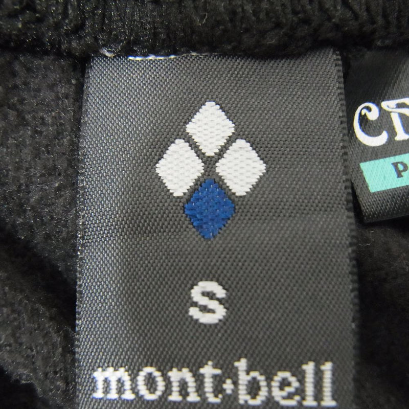 mont-bell モンベル 1105491 シャミース フリース パンツ ブラック系 S【中古】