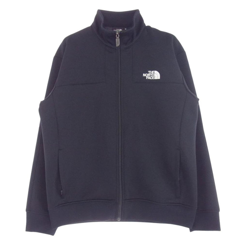 THE NORTH FACE ノースフェイス NT12050 Jersey Jacket ジップ トラック ジャージ ジャケット ブラック系 M【中古】