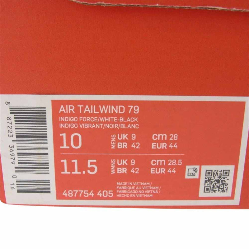 NIKE ナイキ 487754-405 Air Tailwind 79 エア テイルウィンド スニーカー ブルー系 28cm【中古】