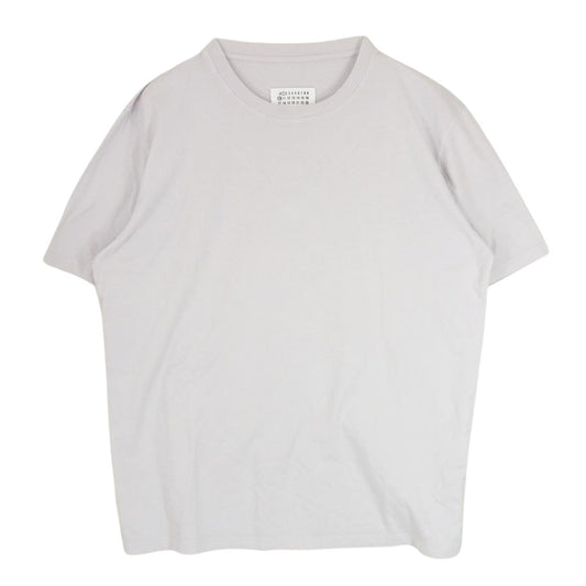 MAISON MARGIELA メゾンマルジェラ S50GC0690 SHORT SLEEVE TEE 四つタグ ショートスリーブ 半袖 クルーネック Ｔシャツ グレー系 XL【中古】