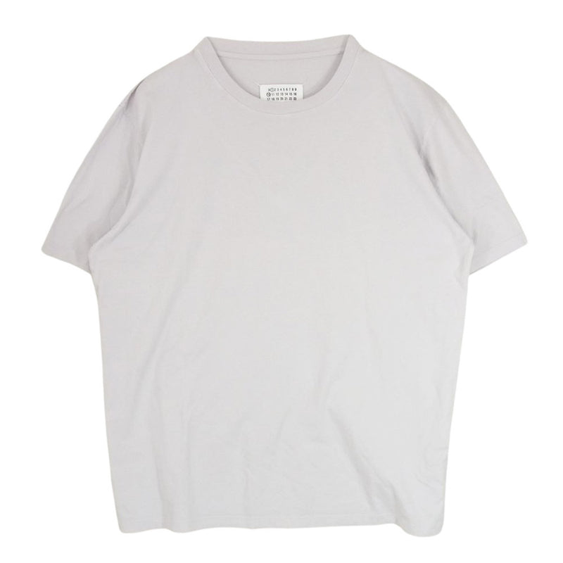 MAISON MARGIELA メゾンマルジェラ S50GC0690 SHORT SLEEVE TEE 四つタグ ショートスリーブ 半袖 クルーネック Ｔシャツ グレー系 XL【中古】