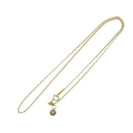 STARLIN GEAR スターリンギア ギャランティ付属 K18 ウルトラライトチェーン ネックレス 50cm ゴールド系【中古】