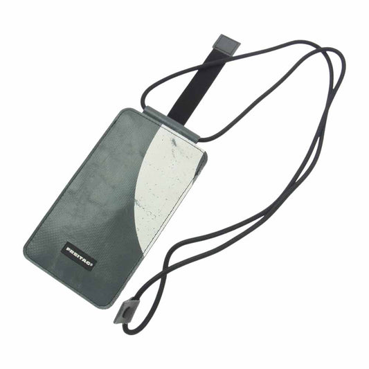 FREITAG フライターグ F338 FOX フォックス マイフォーン ネック ポーチ ショルダー グレー系【中古】