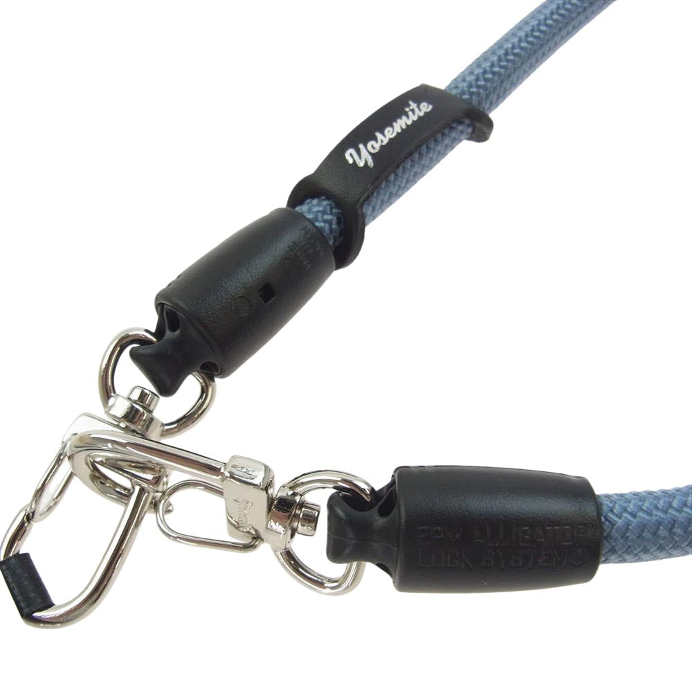 ヨセミテ モバイルストラップ 2WAY SHORT STRAP ショート ストラップ ライトブルー系【極上美品】【中古】