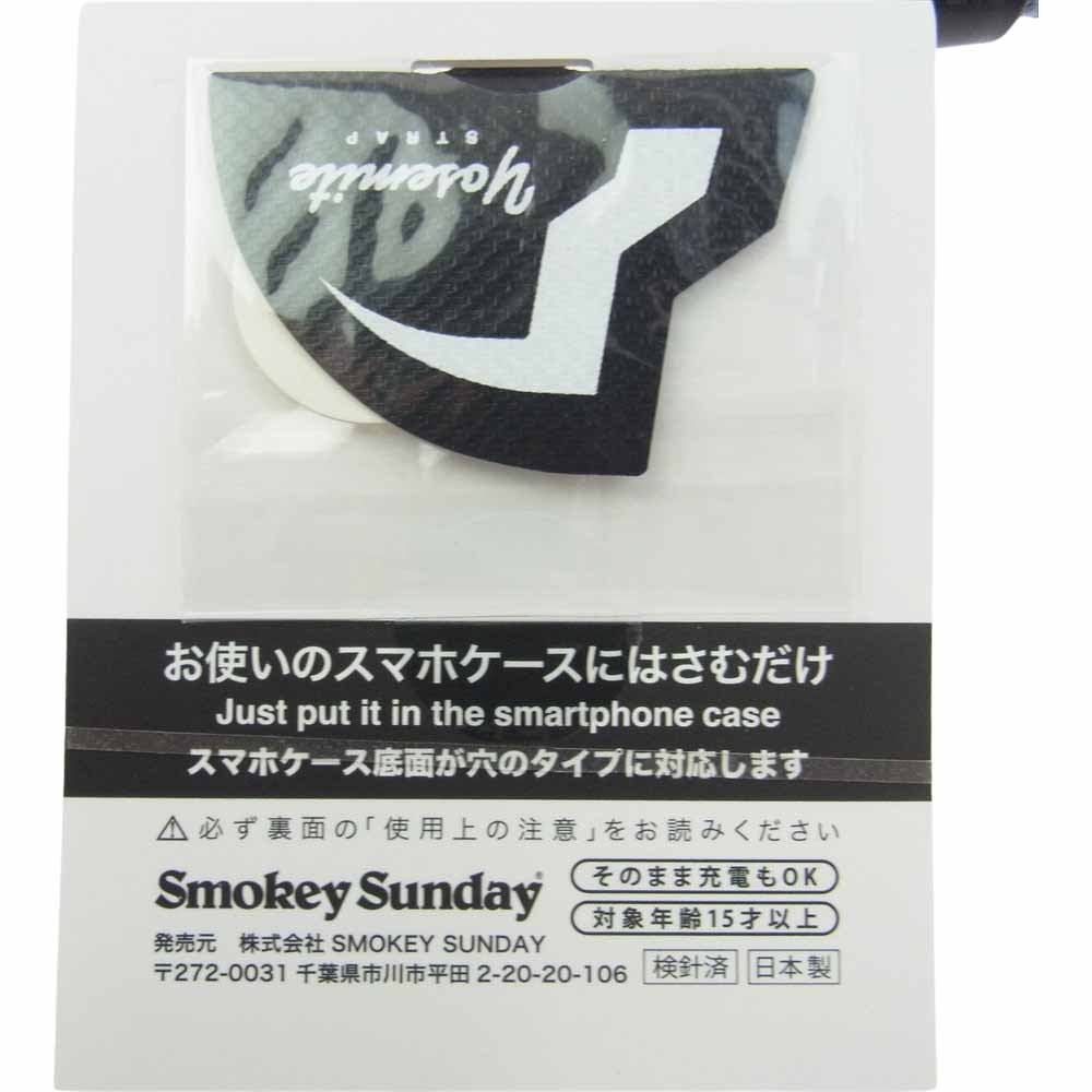ヨセミテ モバイルストラップ 2WAY SHORT STRAP ショート ストラップ ライトブルー系【極上美品】【中古】