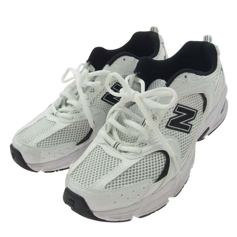 NEW BALANCE ニューバランス MR530EWB ABZORB 530 ローカット スニーカー ホワイト系 26cm【中古】