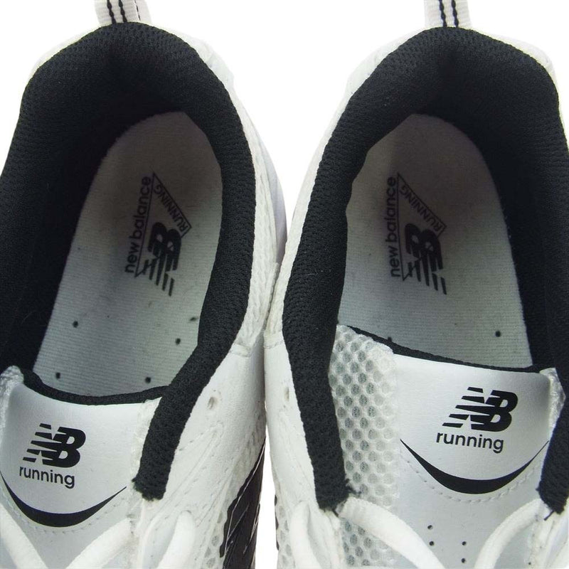 NEW BALANCE ニューバランス MR530EWB ABZORB 530 ローカット スニーカー ホワイト系 26cm【中古】