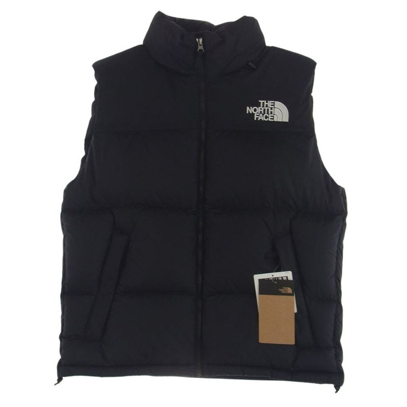 THE NORTH FACE ノースフェイス ND92338 Nuptse Vest ヌプシ ベスト ダウンベスト ブラック系 M【新古品】【未使用】【中古】