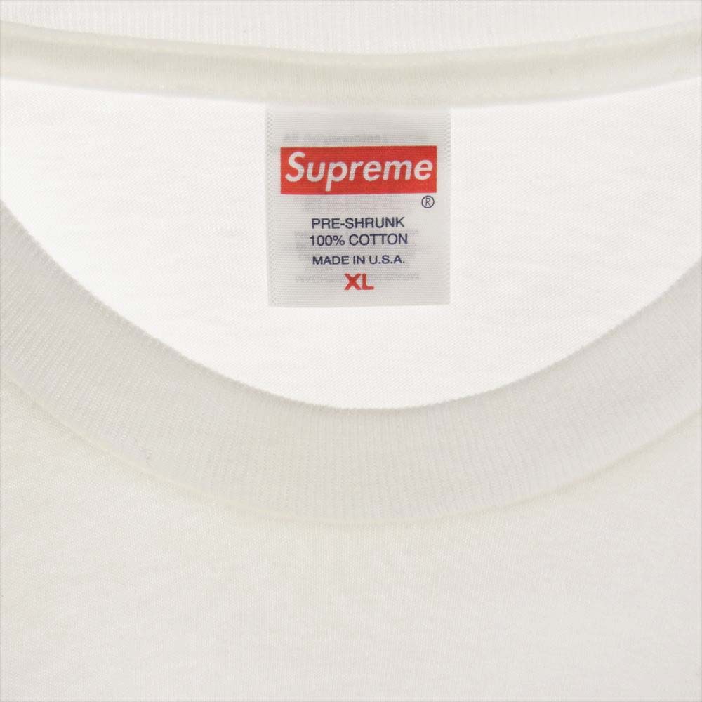 Supreme シュプリーム 24SS Maradona Tee マラドーナ Tシャツ 半袖 カットソー ホワイト系 XL【中古】