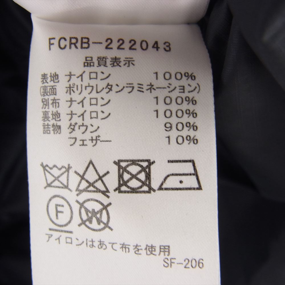 F.C.R.B. エフシーアールビー 22AW FCBR-222043 DOWN VEST バンダナ ロゴ ダウン ベスト ネイビー系 XL【中古】
