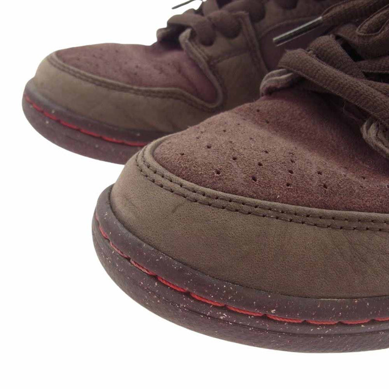 NIKE ナイキ FN0619-600 SB Dunk Low PRM City of Love Burgundy ダンク ロー PRM シティ オブ ラブ バーガンディ スニーカー エンジ系 27.5cm【中古】