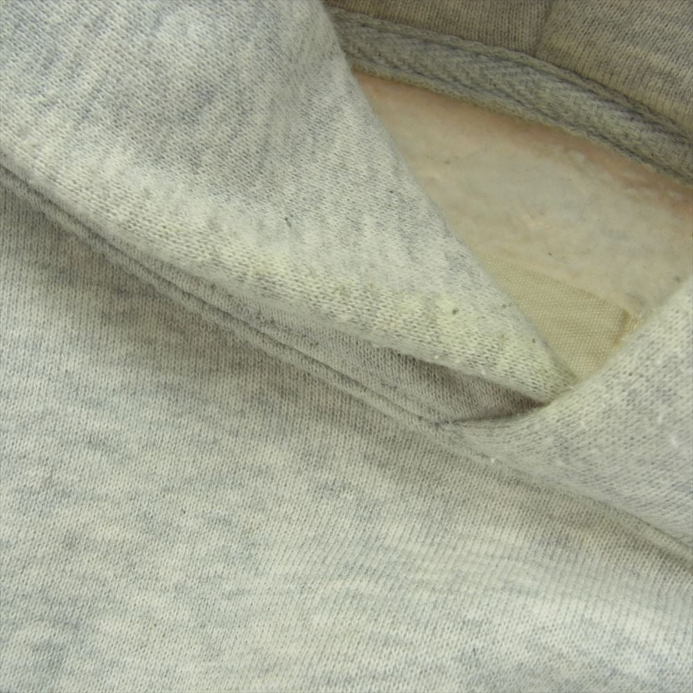 FEAR OF GOD フィアオブゴッド ESSENTIALS エッセンシャルズ バック ロゴ フーディー パーカー スウェット グレー グレー系 S【中古】