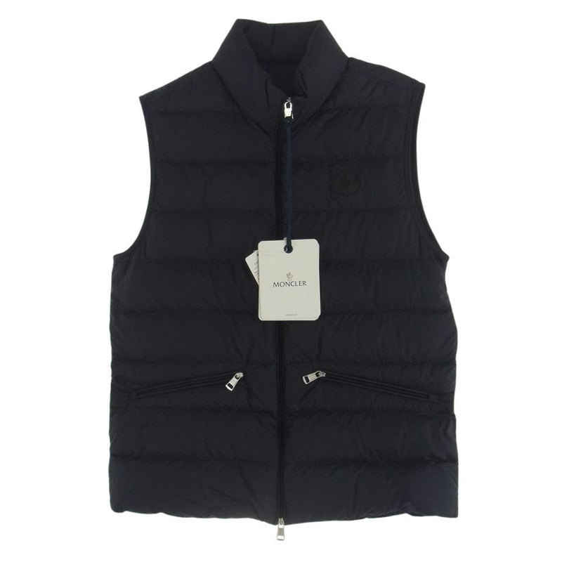 MONCLER モンクレール H20911A00277 549SK TREOMPAN GILET トレオンパン ダウン ベスト ジャケット ブラック系 1【新古品】【未使用】【中古】