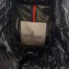 MONCLER モンクレール I20911A00096 TIB GILET ロゴ ワッペン ダウン ベスト ジャケット ブラック系 2【極上美品】【中古】