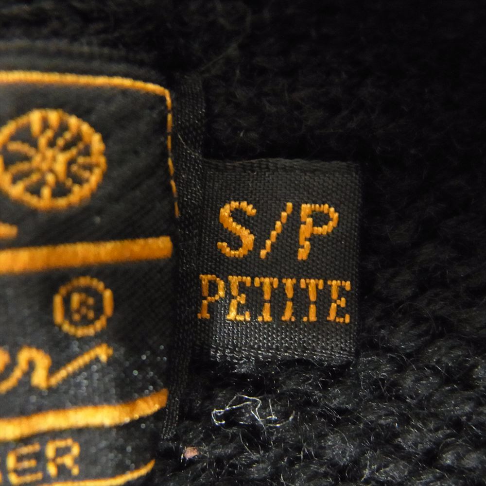 Eddie Bauer エディー・バウアー ヴィンテージ 黒タグ 花柄 カーディガン ブラック系 S【中古】