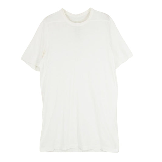 Rick Owens リックオウエンス 19AW RU19F4264-JA LEVEL TEE ロング クルーネック レイヤード Tシャツ カットソー ホワイト系 L【中古】