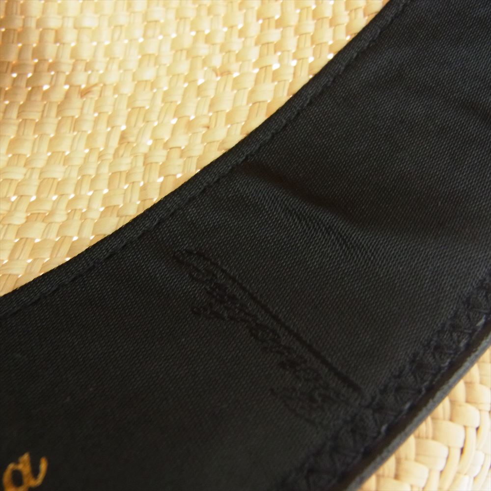Borsalino ボルサリーノ イタリア製 麦わら帽子 ストロー パナマハット