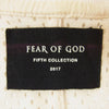 FEAR OF GOD フィアオブゴッド FIFTH COLLECTION MESH TANK メッシュ ロング レイヤードカットソー タンクトップ オフホワイト M【中古】