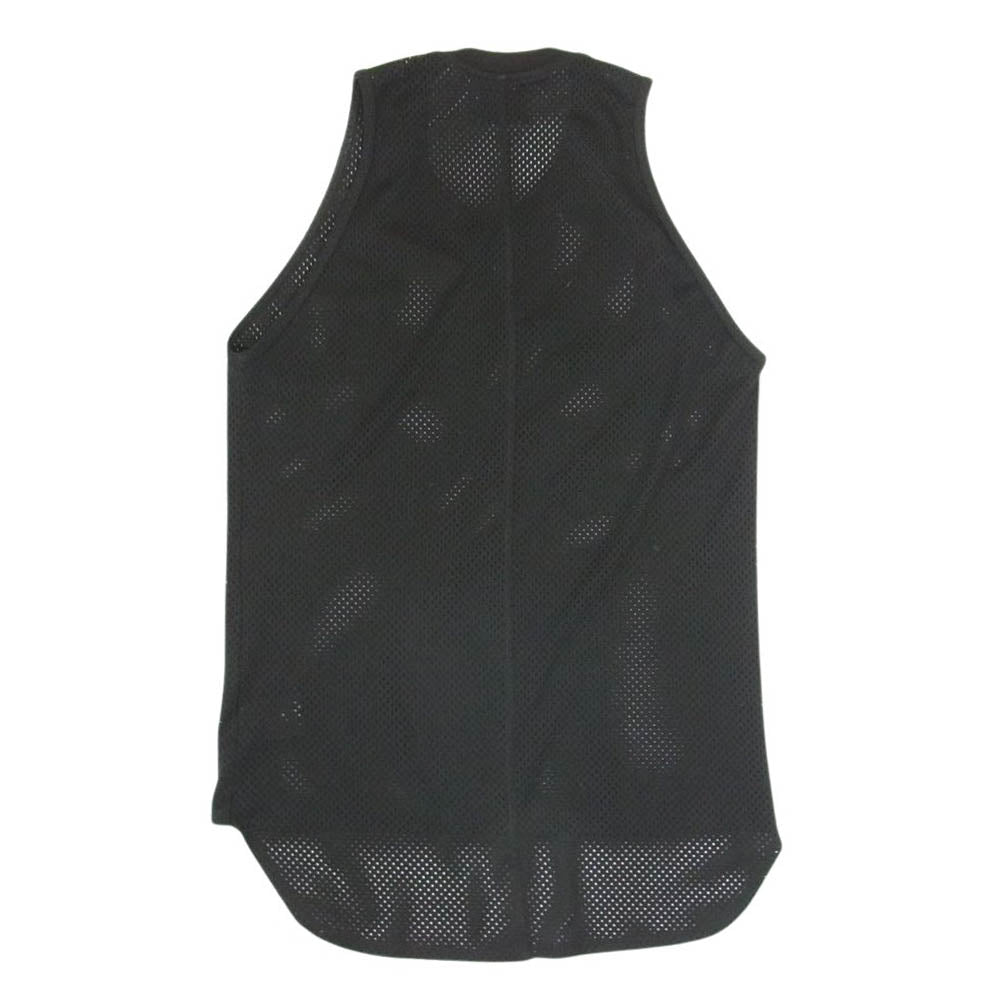 FEAR OF GOD フィアオブゴッド FIFTH COLLECTION MESH TANK メッシュ ロング レイヤードカットソー タンクトップ ブラック ブラック系 M【中古】
