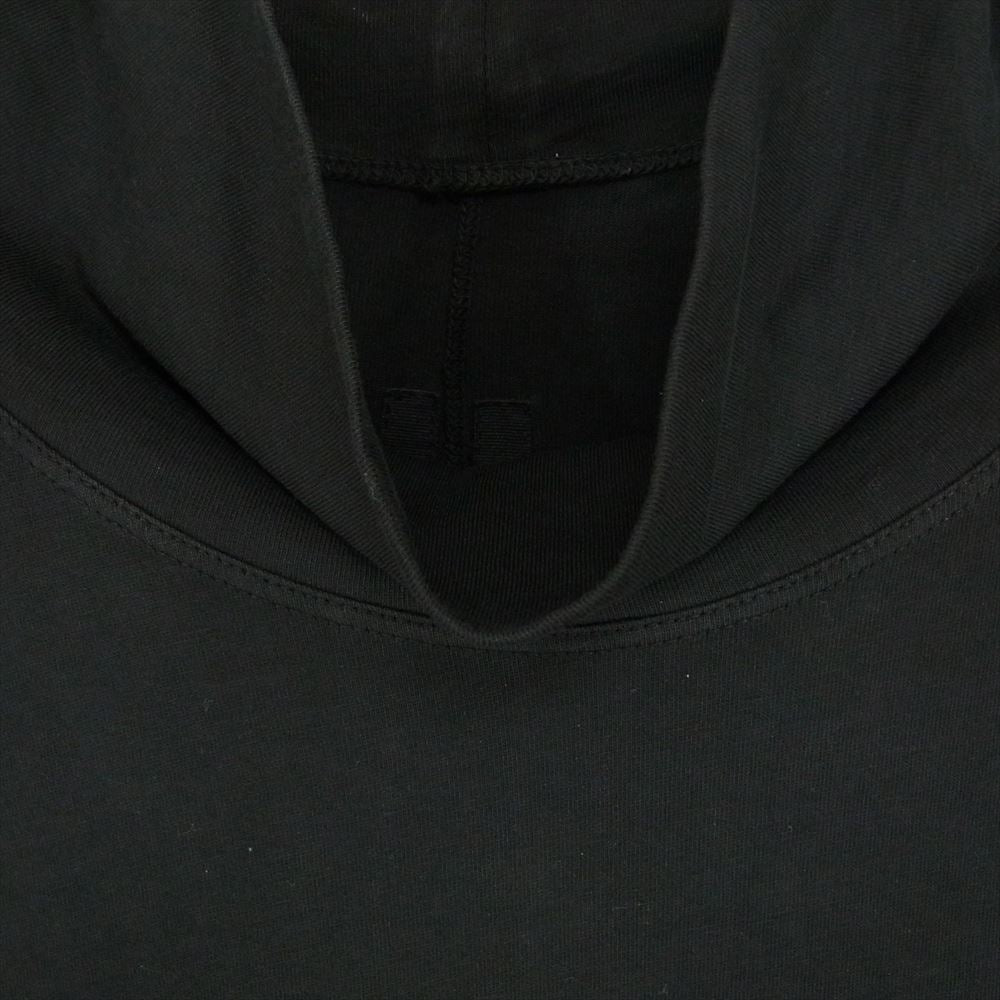 Rick Owens リックオウエンス 19AW DU19F6266-RN DRKSHDW ダークシャドウ RN素材 タートルネック ロングスリーブ 長袖 Tシャツ カットソー ブラック系 S【中古】