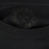 CHROME HEARTS クロムハーツ（原本無） ホースシュープリント フローラルクロスアーム ポケット付き 長袖 Tシャツ ロンT ブラック ブラック系 M【中古】