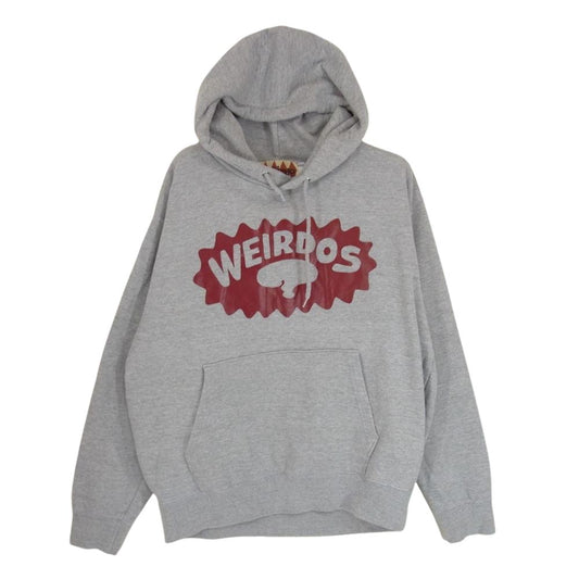WEIRDO ウィアード プルオーバー スウェット パーカー グレー系【中古】
