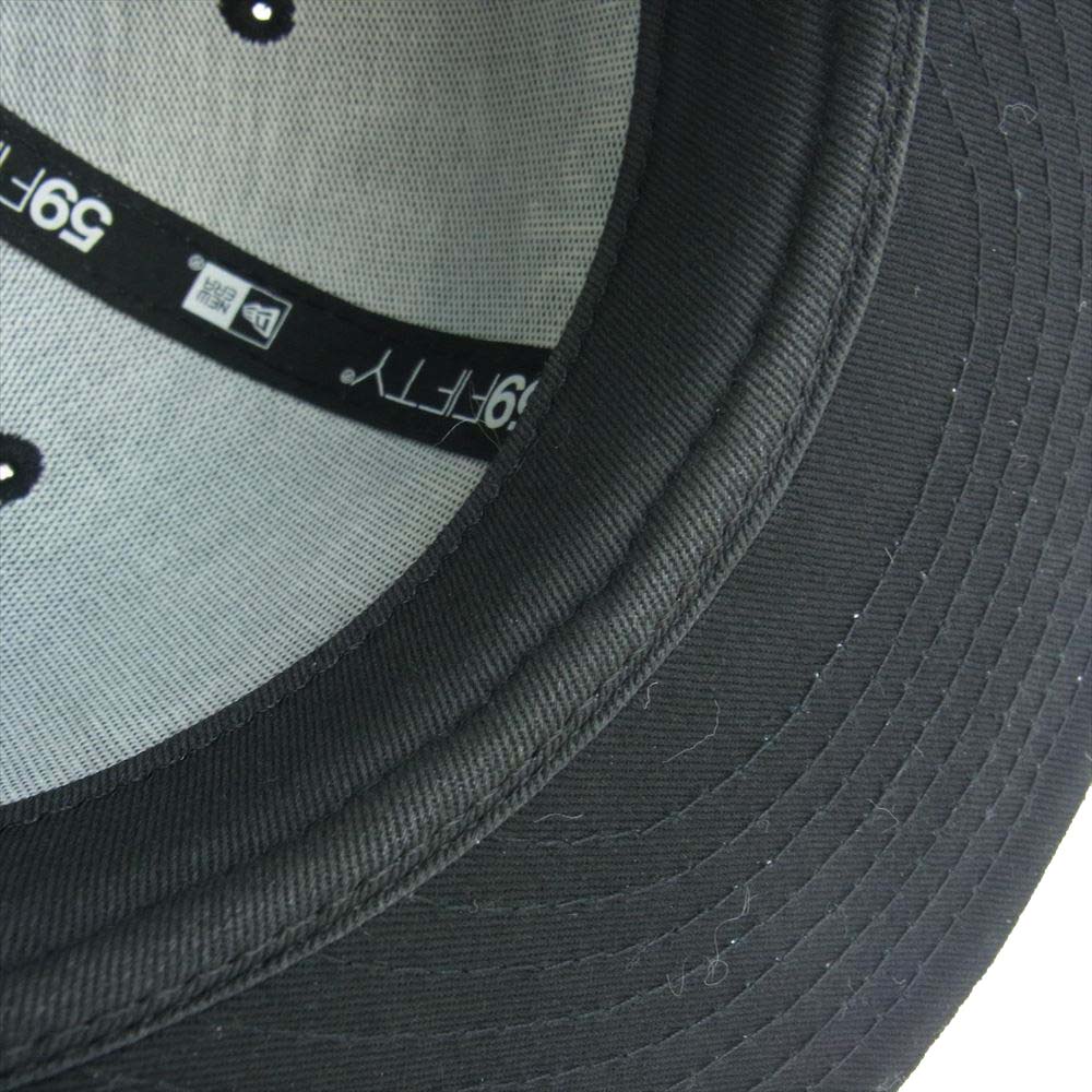 WACKO MARIA ワコマリア × NEWERA ニューエラ 59 FIFTY ベース ボール キャップ ブラック系 58.7cm【中古】