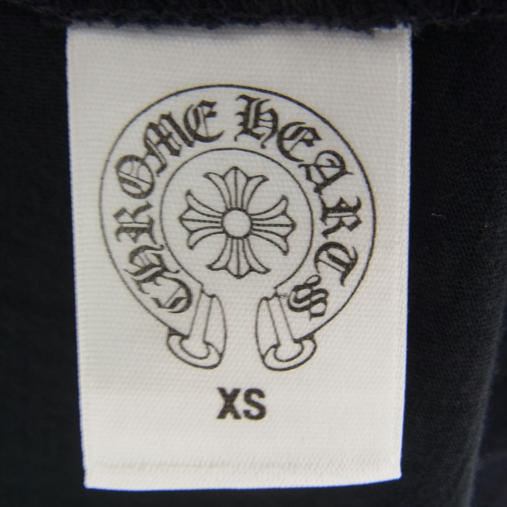 CHROME HEARTS クロムハーツ（原本無） 国内正規品 レオパード ベア プリント 半袖 Tシャツ ブラック系 XS【中古】