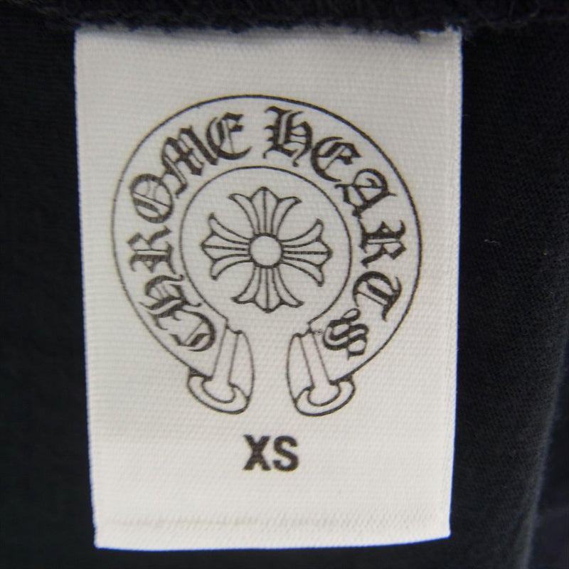 CHROME HEARTS クロムハーツ（原本無） 国内正規品 レオパード ベア プリント 半袖 Tシャツ ブラック系 XS【中古】