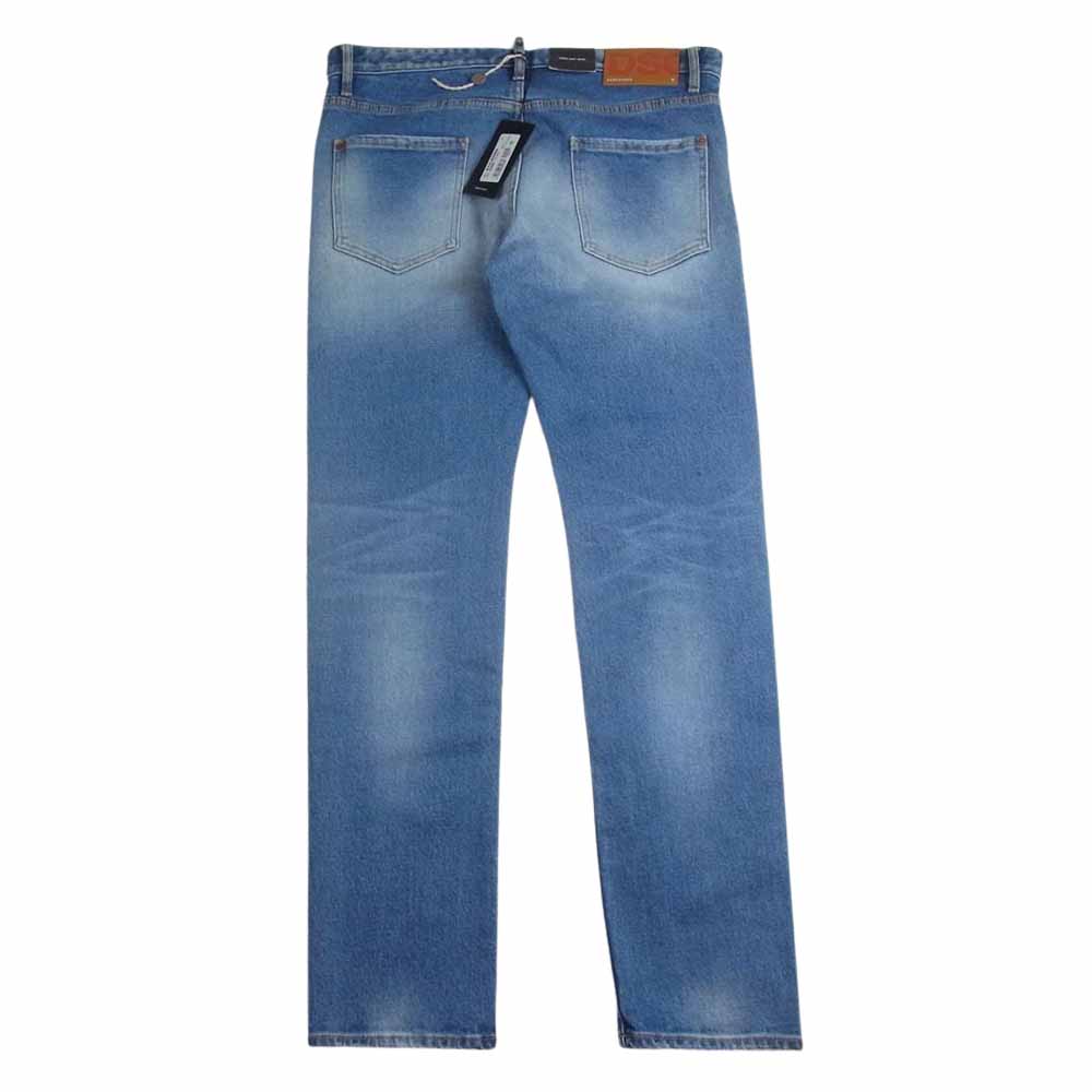 DSQUARED2 ディースクエアード S74LB06668 Sexy Mercury Jeans セクシー マーキュリー ジーンズ ボタンフライ デニムパンツ インディゴブルー系 52【極上美品】【中古】