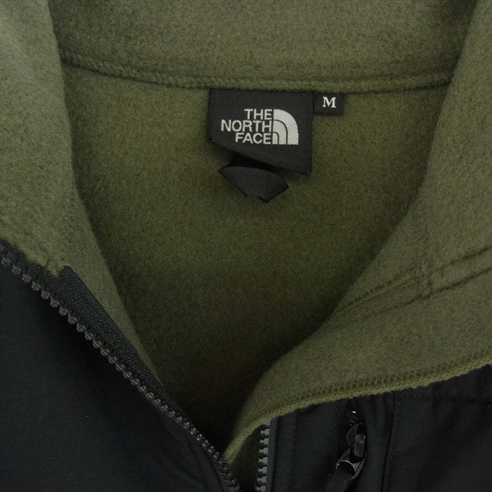 THE NORTH FACE ノースフェイス NA72051 Denali Jacket デナリ ジャケット フリース ニュートープ カーキ系 ブラック系 M【美品】【中古】