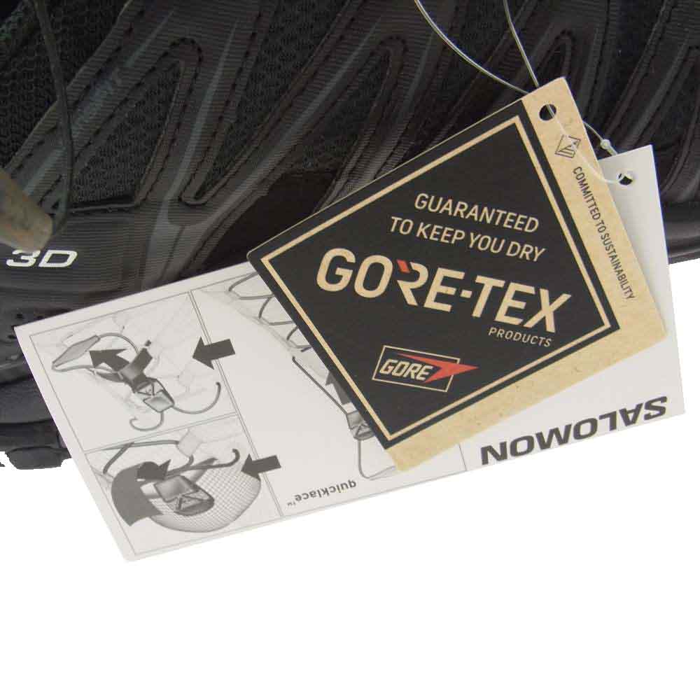 salomon サロモン 393322 XA PRO 3D GORE-TEX  ゴアテックス トレッキング シューズ ブラック系 26.0cm【美品】【中古】