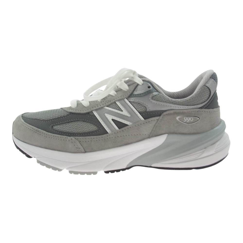 NEW BALANCE ニューバランス M990GL6 USA製 990 V6 ローカット スニーカー グレー系 26cm【新古品】【未使用】【中古】