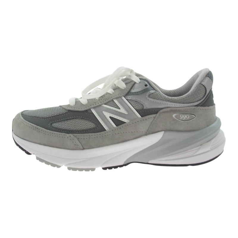 NEW BALANCE ニューバランス M990GL6 USA製 990 V6 ローカット スニーカー グレー系 26cm【新古品】【未使用】【中古】