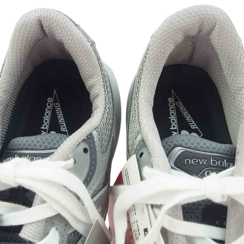 NEW BALANCE ニューバランス M990GL6 USA製 990 V6 ローカット スニーカー グレー系 26cm【新古品】【未使用】【中古】