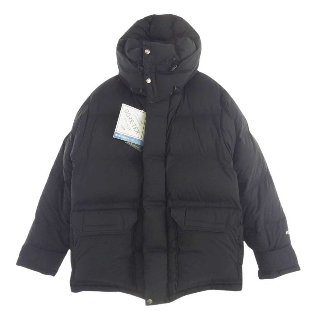 THE NORTH FACE ノースフェイス ND92265 WS Brooks Range Light Parka ウィンドストッパー ブルックス レンジ ライト パーカ ダウン ジャケット ブラック系 S【極上美品】【中古】