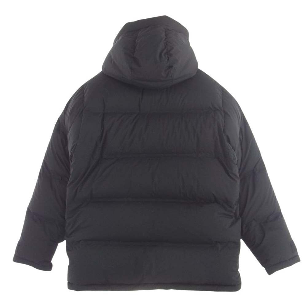 THE NORTH FACE ノースフェイス ND92265 WS Brooks Range Light Parka ウィンドストッパー ブルックス レンジ ライト パーカ ダウン ジャケット ブラック系 S【極上美品】【中古】