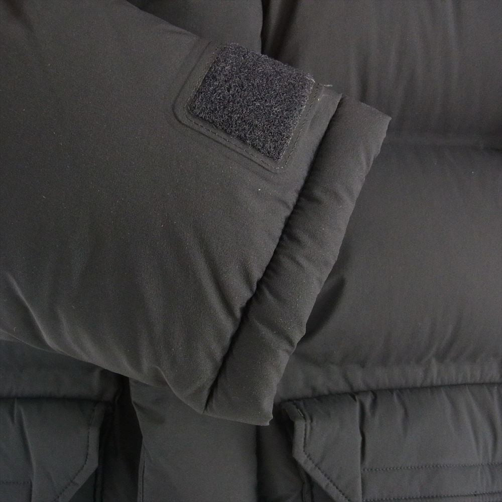 THE NORTH FACE ノースフェイス ND92265 WS Brooks Range Light Parka ウィンドストッパー ブルックス レンジ ライト パーカ ダウン ジャケット ブラック系 S【極上美品】【中古】