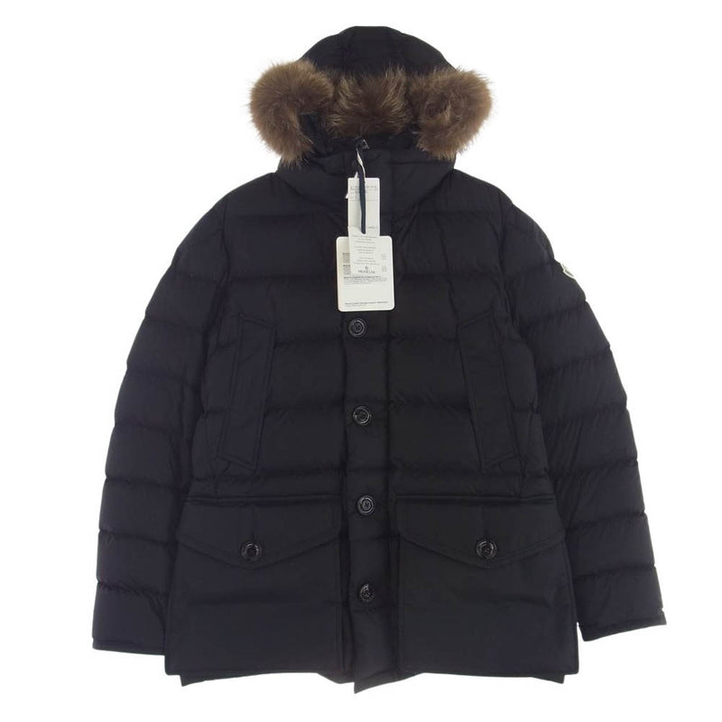 MONCLER モンクレール I20911B52502 CLUNY GIBBOTTO クラニー ギボット ダウン コート ブラック系 3【極上美品】【中古】