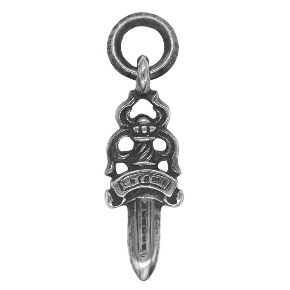 CHROME HEARTS クロムハーツ（原本無） #5 DAGGER #5 ダガー チャーム シルバー ペンダントトップ【中古】