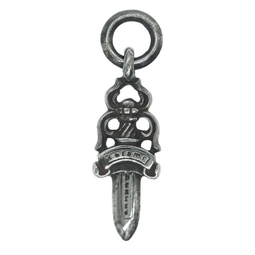 CHROME HEARTS クロムハーツ（原本無） #5 DAGGER #5 ダガー チャーム シルバー ペンダントトップ【中古】